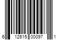 Barcode Image for UPC code 612615000971