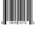 Barcode Image for UPC code 612615101722