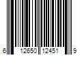 Barcode Image for UPC code 612650124519