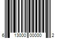 Barcode Image for UPC code 613000000002