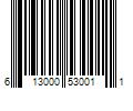 Barcode Image for UPC code 613000530011