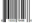 Barcode Image for UPC code 613000764966