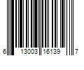 Barcode Image for UPC code 613003161397