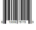 Barcode Image for UPC code 613008751159