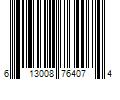 Barcode Image for UPC code 613008764074