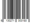 Barcode Image for UPC code 6130271003180