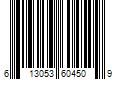 Barcode Image for UPC code 613053604509