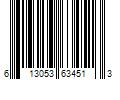 Barcode Image for UPC code 613053634513