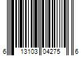 Barcode Image for UPC code 613103042756