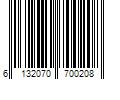 Barcode Image for UPC code 6132070700208