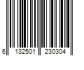 Barcode Image for UPC code 6132501230304