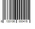 Barcode Image for UPC code 6133106000415