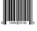 Barcode Image for UPC code 613364001929