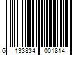 Barcode Image for UPC code 6133834001814