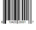 Barcode Image for UPC code 613423230017