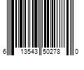 Barcode Image for UPC code 613543502780