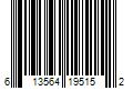 Barcode Image for UPC code 613564195152