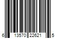 Barcode Image for UPC code 613570226215. Product Name: 