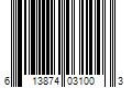 Barcode Image for UPC code 613874031003