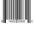 Barcode Image for UPC code 614002008300