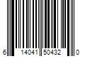 Barcode Image for UPC code 614041504320