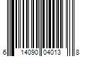 Barcode Image for UPC code 614090040138