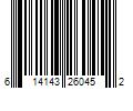 Barcode Image for UPC code 614143260452