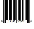 Barcode Image for UPC code 614143305610