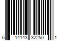 Barcode Image for UPC code 614143322501