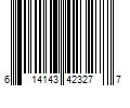 Barcode Image for UPC code 614143423277