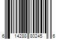 Barcode Image for UPC code 614288802456