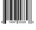 Barcode Image for UPC code 614347003398