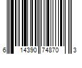 Barcode Image for UPC code 614390748703