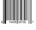 Barcode Image for UPC code 614405847087. Product Name: Mellow World Flower Shop Beaded Hobo Bag, Black