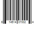 Barcode Image for UPC code 614514070024