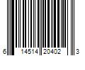 Barcode Image for UPC code 614514204023