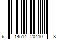 Barcode Image for UPC code 614514204108