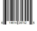 Barcode Image for UPC code 614614357025