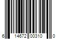 Barcode Image for UPC code 614672003100