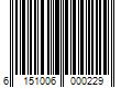 Barcode Image for UPC code 6151006000229