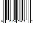 Barcode Image for UPC code 615104094222