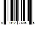 Barcode Image for UPC code 615104340855