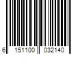 Barcode Image for UPC code 6151100032140