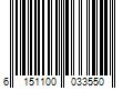 Barcode Image for UPC code 6151100033550