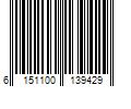 Barcode Image for UPC code 6151100139429