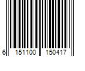 Barcode Image for UPC code 6151100150417