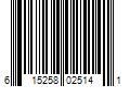 Barcode Image for UPC code 615258025141