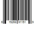 Barcode Image for UPC code 615268911519