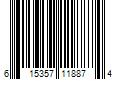 Barcode Image for UPC code 615357118874