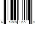 Barcode Image for UPC code 615363315779